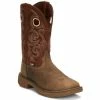 Buy 💯 Justin Men's Rush Western 🥾 Boots - Broad Square Toe Tan 🛒 -Justin Shop unnamed file 100