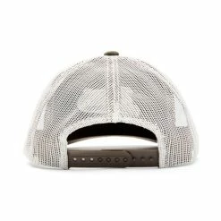 Brand new 🛒 Justin Men's Brown Oilskin Embroidered Logo Mesh-Back Ball Cap ✨ -Justin Shop unnamed file 1008