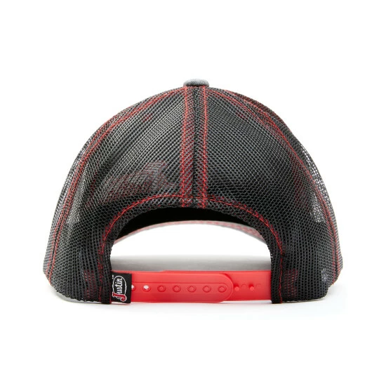 Best deal 🎉 Justin Men's Red & Grey Camo Embroidered Logo Mesh-Back Ball Cap 🌟 5 Best deal 🎉 Justin Men's Red & Grey Camo Embroidered Logo Mesh-Back Ball Cap 🌟 - Image 3