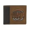 Best deal 🎁 Justin Men's FP Bifold Slim Serape Inlay Leather Wallet Brown 😉 -Justin Shop unnamed file 1014
