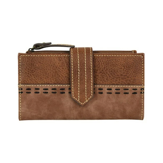 Deals ๐ฏ Justin ๐ฉ Women's Whipstitch Edge Saddle Wallet For None Brown โ 3 Deals ๐ฏ Justin ๐ฉ Women's Whipstitch Edge Saddle Wallet For None Brown โ