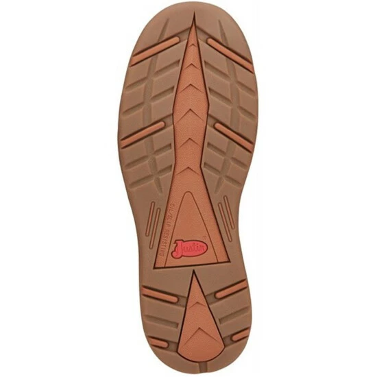 Hot Sale ๐ Justin Men's Rush Waterproof 6" Lace Up Nano Non-Comp Wedge Work ๐ฅพ Boots - Moc Toe Brown ๐ฅ 9 Hot Sale ๐ Justin Men's Rush Waterproof 6" Lace Up Nano Non-Comp Wedge Work ๐ฅพ Boots - Moc Toe Brown ๐ฅ - Image 7