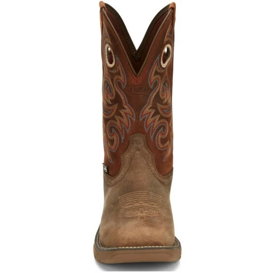 Buy ๐ฏ Justin Men's Rush Western ๐ฅพ Boots - Broad Square Toe Tan ๐ 6 Buy ๐ฏ Justin Men's Rush Western ๐ฅพ Boots - Broad Square Toe Tan ๐ - Image 4