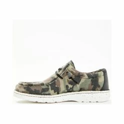 Best Pirce 👍 Justin Men's Hazer Camo Print Casual Lace-Up Slip On 👞 Shoes - Moc Toe Camouflage 🥰 -Justin Shop unnamed file 1045
