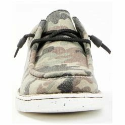 Best Pirce 👍 Justin Men's Hazer Camo Print Casual Lace-Up Slip On 👞 Shoes - Moc Toe Camouflage 🥰 -Justin Shop unnamed file 1046