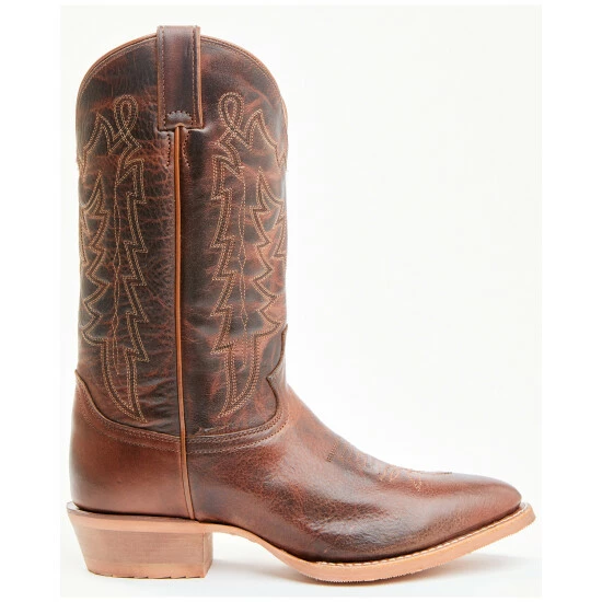 Hot Sale 🔔 Justin Men's Hayne Western 🥾 Boots - Round Toe Brown ✨ 4 Hot Sale 🔔 Justin Men's Hayne Western 🥾 Boots - Round Toe Brown ✨ - Image 2