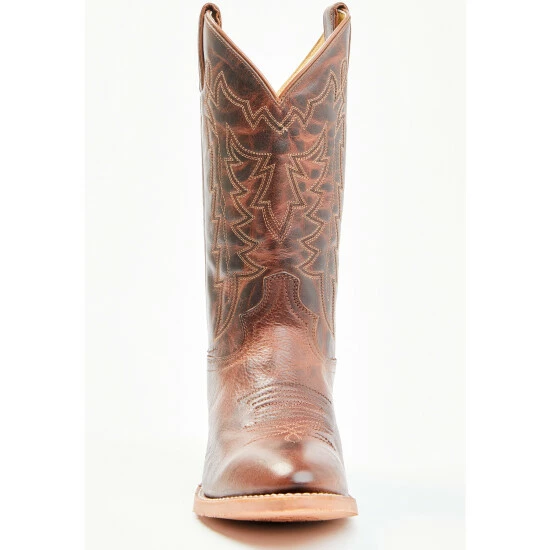 Hot Sale 🔔 Justin Men's Hayne Western 🥾 Boots - Round Toe Brown ✨ 6 Hot Sale 🔔 Justin Men's Hayne Western 🥾 Boots - Round Toe Brown ✨ - Image 4
