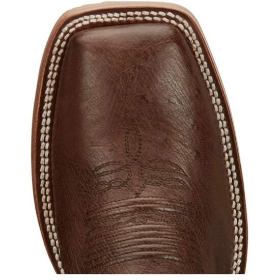 Brand new 🥰 Justin Men's McLane Western 🥾 Boots - Broad Square Toe Brown ✨ 8 Brand new 🥰 Justin Men's McLane Western 🥾 Boots - Broad Square Toe Brown ✨ - Image 6