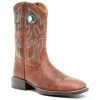 Discount 🎉 Justin Men's Brandy Bowline Cowhide Leather Western Boot - Broad Square Toe Brown 🎁 -Justin Shop unnamed file 120