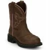 Best Sale 🥰 Justin 👩 Women's Wanette Western Work 🥾 Boots - Steel Toe Distressed Brown 💯 2 Best Sale 🥰 Justin 👩 Women's Wanette Western Work 🥾 Boots - Steel Toe Distressed Brown 💯 -Justin Shop unnamed file 156