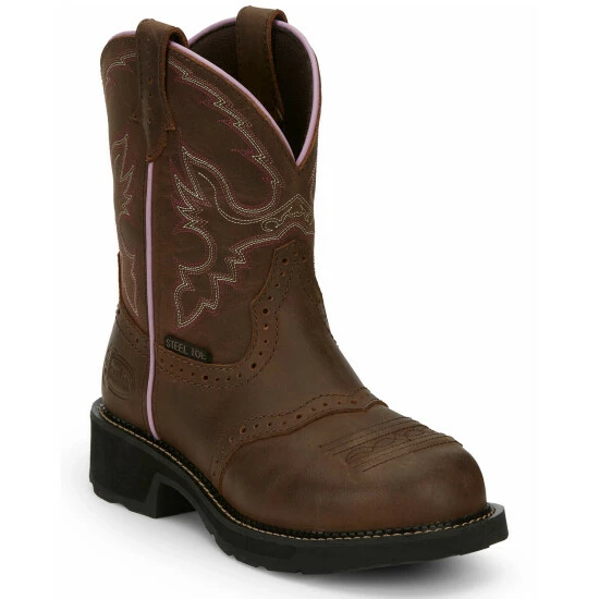 Best Sale ๐ฅฐ Justin ๐ฉ Women's Wanette Western Work ๐ฅพ Boots - Steel Toe Distressed Brown ๐ฏ 3 Best Sale ๐ฅฐ Justin ๐ฉ Women's Wanette Western Work ๐ฅพ Boots - Steel Toe Distressed Brown ๐ฏ
