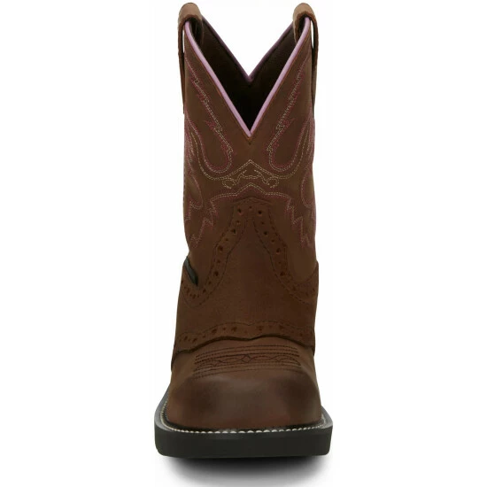 Best Sale ๐ฅฐ Justin ๐ฉ Women's Wanette Western Work ๐ฅพ Boots - Steel Toe Distressed Brown ๐ฏ 7 Best Sale ๐ฅฐ Justin ๐ฉ Women's Wanette Western Work ๐ฅพ Boots - Steel Toe Distressed Brown ๐ฏ - Image 5