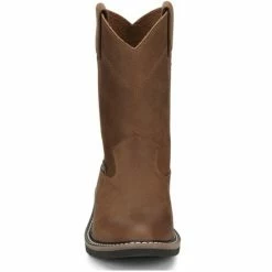 Best Sale ✨ Justin Kids' Brown Roper Western 🥾 Boots - Round Toe For Unisex-Kid 🧨 -Justin Shop unnamed file 173