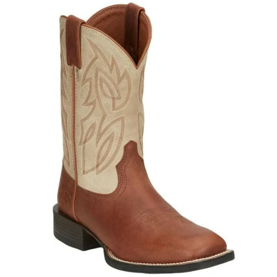 Outlet ๐ Justin Men's Canter Western ๐ฅพ Boots - Broad Square Toe Brown ๐ 3 Outlet ๐ Justin Men's Canter Western ๐ฅพ Boots - Broad Square Toe Brown ๐
