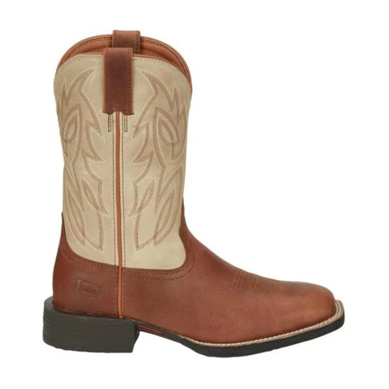 Outlet ๐ Justin Men's Canter Western ๐ฅพ Boots - Broad Square Toe Brown ๐ 4 Outlet ๐ Justin Men's Canter Western ๐ฅพ Boots - Broad Square Toe Brown ๐ - Image 2