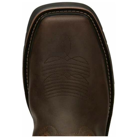 Coupon 💯 Justin Men's Driller Western Work 🥾 Boots - Steel Toe Tan 😀 8 Coupon 💯 Justin Men's Driller Western Work 🥾 Boots - Steel Toe Tan 😀 - Image 6