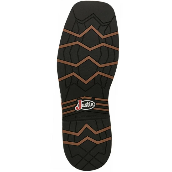 Wholesale โจ Justin Men's Carbide Western Work ๐ฅพ Boots - Soft Toe Brown ๐ฅ 9 Wholesale โจ Justin Men's Carbide Western Work ๐ฅพ Boots - Soft Toe Brown ๐ฅ - Image 7