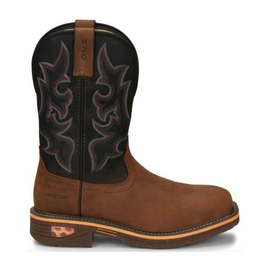 Best deal โ Justin Men's Resistor Western Work ๐ฅพ Boots - Composite Toe Brown ๐ 4 Best deal โ Justin Men's Resistor Western Work ๐ฅพ Boots - Composite Toe Brown ๐ - Image 2