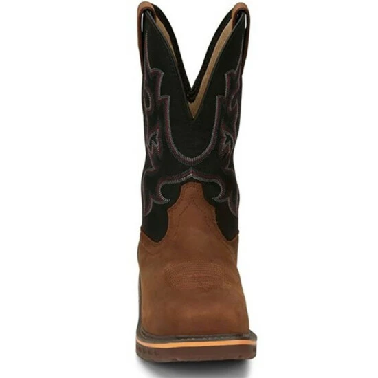 Best deal โ Justin Men's Resistor Western Work ๐ฅพ Boots - Composite Toe Brown ๐ 6 Best deal โ Justin Men's Resistor Western Work ๐ฅพ Boots - Composite Toe Brown ๐ - Image 4