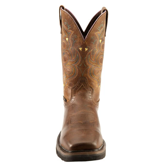 Best Pirce 🔔 Justin 👩 Women's Sunney Pull-On EH Work 🥾 Boots - Composite Toe Rugged 🎉 6 Best Pirce 🔔 Justin 👩 Women's Sunney Pull-On EH Work 🥾 Boots - Composite Toe Rugged 🎉 - Image 4