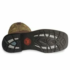 Promo ✨ Justin Men's Stampede Driller Brown Work 🥾 Boots - Steel Toe Waxed Brn 🎁 -Justin Shop unnamed file 279