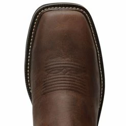 Promo ✨ Justin Men's Stampede Driller Brown Work 🥾 Boots - Steel Toe Waxed Brn 🎁 -Justin Shop unnamed file 280