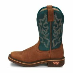 Best reviews of 👏 Justin Men's Resistor Western Work 🥾 Boots - Soft Toe Brown 👍 -Justin Shop unnamed file 300