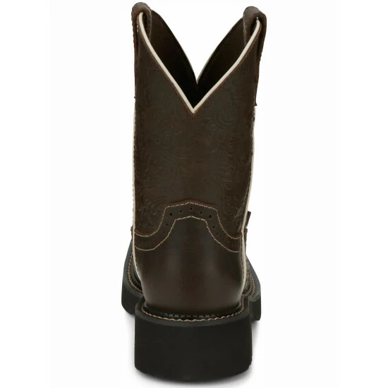 Best deal 🤩 Justin 👩 Women's Mandra Brown Western 🥾 Boots - Square Toe Dark Brown 🤩 6 Best deal 🤩 Justin 👩 Women's Mandra Brown Western 🥾 Boots - Square Toe Dark Brown 🤩 - Image 4