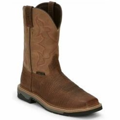 Justin Shop 22 Cheap ๐ Justin Men's Carbide Western Work ๐ฅพ Boots - Composite Toe Brown ๐
