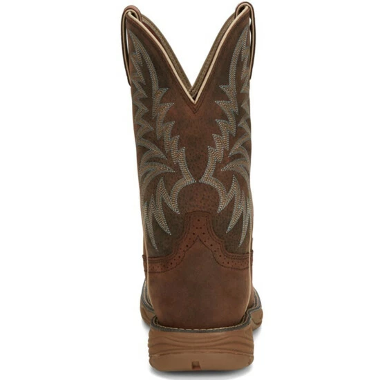Wholesale ๐ Justin Men's Rush Short Base Performance Western ๐ฅพ Boots - Broad Square Toe Brown ๐คฉ 7 Wholesale ๐ Justin Men's Rush Short Base Performance Western ๐ฅพ Boots - Broad Square Toe Brown ๐คฉ - Image 5