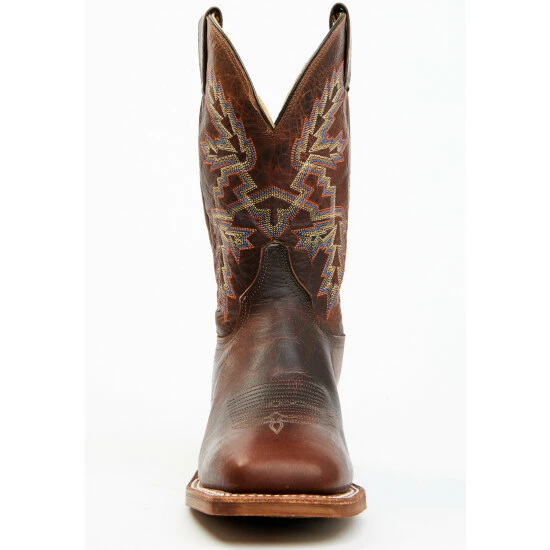 Budget ๐ฅฐ Justin Men's Bent Rail Bender Performance Western ๐ฅพ Boots - Broad Square Toe Chocolate โ 6 Budget ๐ฅฐ Justin Men's Bent Rail Bender Performance Western ๐ฅพ Boots - Broad Square Toe Chocolate โ - Image 4