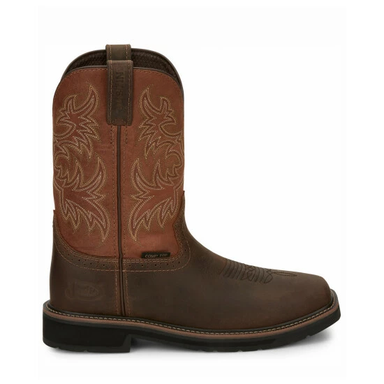Flash Sale ๐งจ Justin Men's Switch Western Work ๐ฅพ Boots - Composite Toe Multi ๐ 4 Flash Sale ๐งจ Justin Men's Switch Western Work ๐ฅพ Boots - Composite Toe Multi ๐ - Image 2