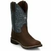 Deals ⭐ Justin Men's Waterproof Western Work 🥾 Boots - Soft Toe Chocolate 😀 -Justin Shop unnamed file 35