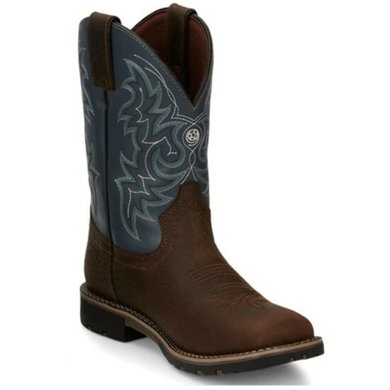 Deals โญ Justin Men's Waterproof Western Work ๐ฅพ Boots - Soft Toe Chocolate ๐ 3 Deals โญ Justin Men's Waterproof Western Work ๐ฅพ Boots - Soft Toe Chocolate ๐