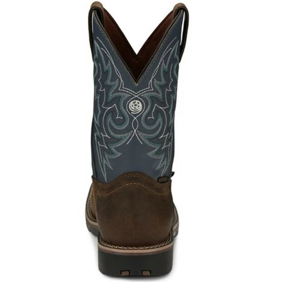 Deals โญ Justin Men's Waterproof Western Work ๐ฅพ Boots - Soft Toe Chocolate ๐ 7 Deals โญ Justin Men's Waterproof Western Work ๐ฅพ Boots - Soft Toe Chocolate ๐ - Image 5