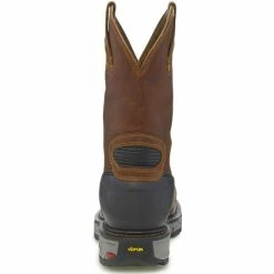 Best Sale 👍 Justin Men's Chestnut Warhawk Waterproof Work 🥾 Boots - Composite Toe ⭐ -Justin Shop unnamed file 395
