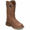 Cheapest ⭐ Justin Men's Rush Western Work 🥾 Boots - Composite Toe Brown 😍 -Justin Shop unnamed file 407