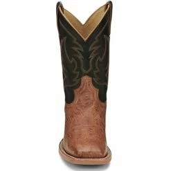 Cheapest 🔔 Justin Men's McLane Western 🥾 Boots - Broad Square Toe Brown 😉 -Justin Shop unnamed file 429