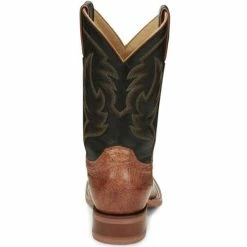 Cheapest 🔔 Justin Men's McLane Western 🥾 Boots - Broad Square Toe Brown 😉 -Justin Shop unnamed file 430