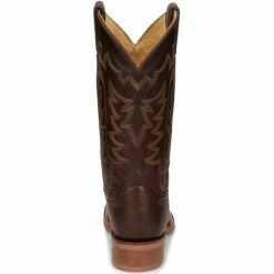 Flash Sale ✨ Justin Men's Andrews Western 🥾 Boots - Square Toe Brown ⌛ -Justin Shop unnamed file 457