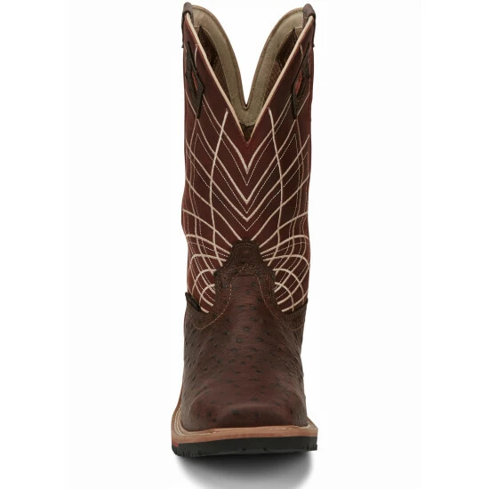 Outlet 💯 Justin Men's Derrickman Western Work 🥾 Boots - Composite Toe Cognac ✔️ 7 Outlet 💯 Justin Men's Derrickman Western Work 🥾 Boots - Composite Toe Cognac ✔️ - Image 5