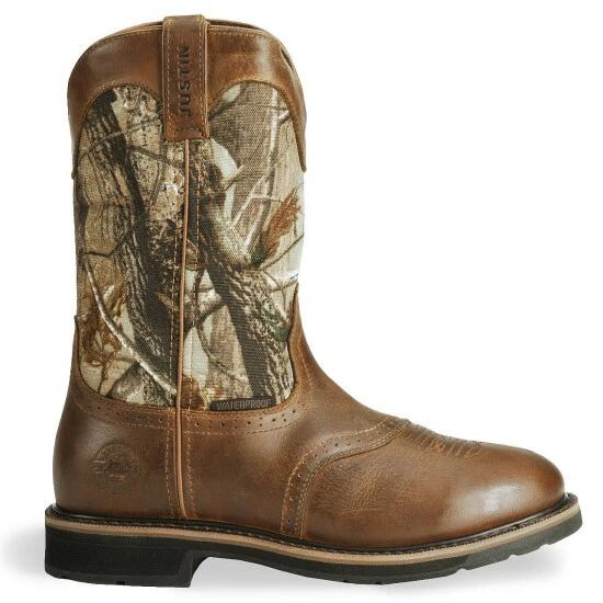 Top 10 ๐ Justin Men's Stampede Trekker Camo Waterproof ๐ฅพ Boots - Soft Toe Camouflage ๐ 5 Top 10 ๐ Justin Men's Stampede Trekker Camo Waterproof ๐ฅพ Boots - Soft Toe Camouflage ๐ - Image 3