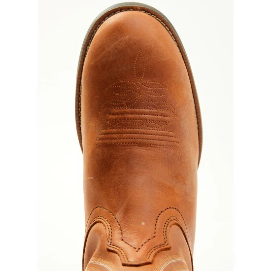 Outlet ๐งจ Justin Men's Rendon Sorrell Western ๐ฅพ Boots - Round Toe Brown ๐ฅ 7 Outlet ๐งจ Justin Men's Rendon Sorrell Western ๐ฅพ Boots - Round Toe Brown ๐ฅ - Image 6