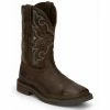 Discount 🎉 Justin Men's Amarillo Cactus Western Work 🥾 Boots - Steel Toe Brown 👏 -Justin Shop unnamed file 513