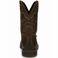 Discount 🎉 Justin Men's Amarillo Cactus Western Work 🥾 Boots - Steel Toe Brown 👏 -Justin Shop unnamed file 516