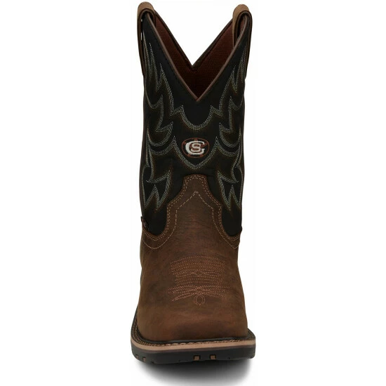 Best deal ๐ Justin Men's Fireman Black Western ๐ฅพ Boots - Square Toe Tan โค๏ธ 7 Best deal ๐ Justin Men's Fireman Black Western ๐ฅพ Boots - Square Toe Tan โค๏ธ - Image 5