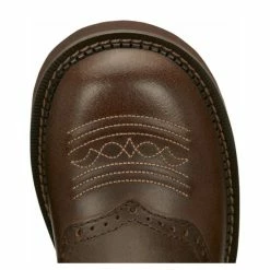 Best deal 🥰 Justin 👩 Women's Gemma Shetland Western 🥾 Boots - Round Toe Dark Brown 🔔 -Justin Shop unnamed file 541