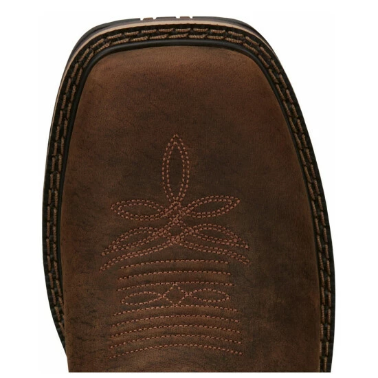Best deal ๐ Justin Men's Fireman Black Western ๐ฅพ Boots - Square Toe Tan โค๏ธ 8 Best deal ๐ Justin Men's Fireman Black Western ๐ฅพ Boots - Square Toe Tan โค๏ธ - Image 6
