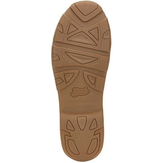 Cheapest ๐งจ Justin Men's Cappie Brown Cowhide Leather Alloy Safety Lace-Up ๐ Shoe - Moc Toe โญ 9 Cheapest ๐งจ Justin Men's Cappie Brown Cowhide Leather Alloy Safety Lace-Up ๐ Shoe - Moc Toe โญ - Image 7
