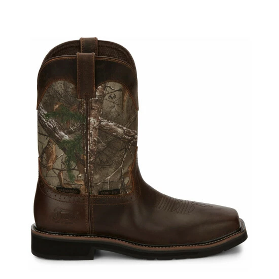 Cheapest ๐ฅ Justin Men's Trekker Waterproof Western Work ๐ฅพ Boots - Composite Toe Camouflage ๐ 4 Cheapest ๐ฅ Justin Men's Trekker Waterproof Western Work ๐ฅพ Boots - Composite Toe Camouflage ๐ - Image 2